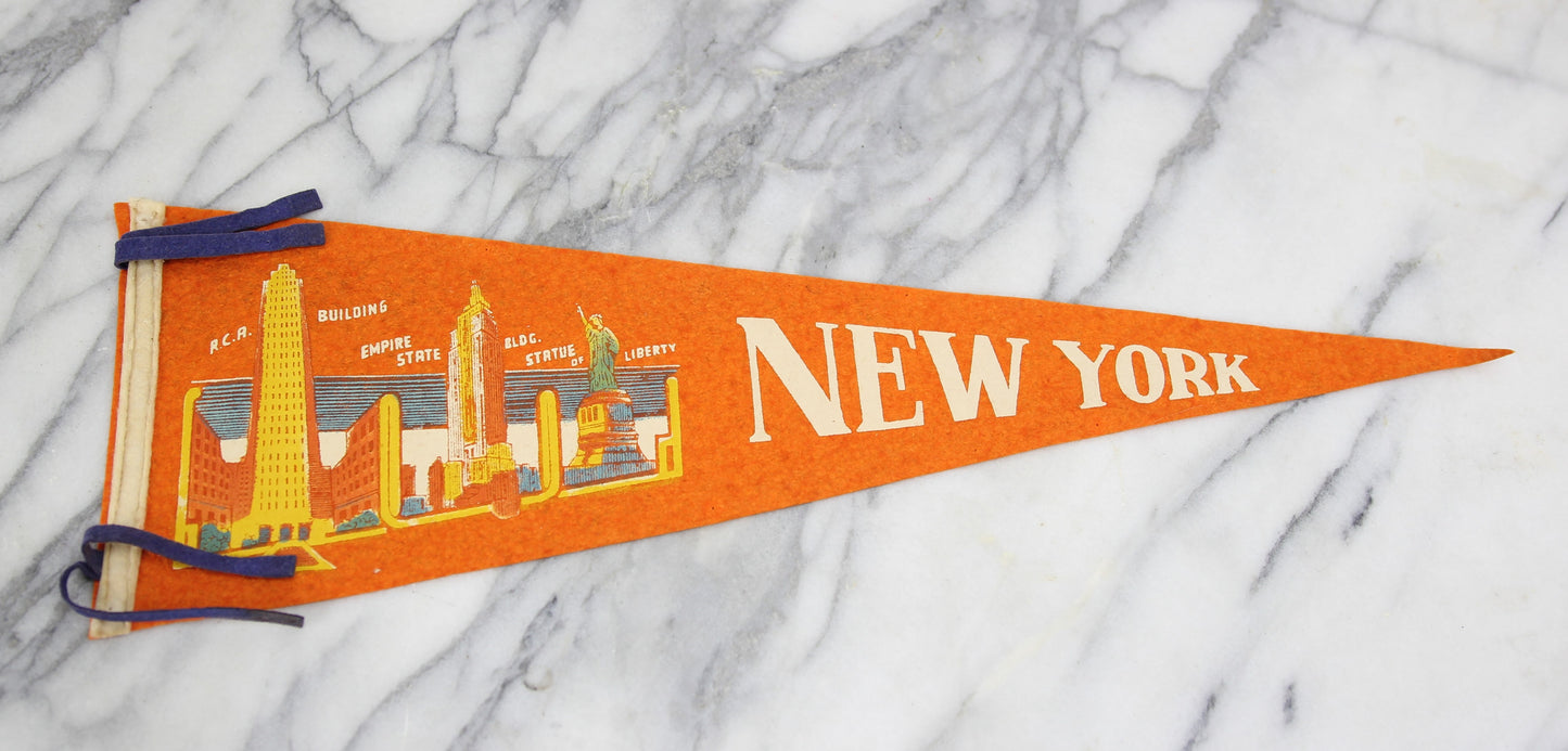 New York City, New York Souvenir Pennant - 25.5"