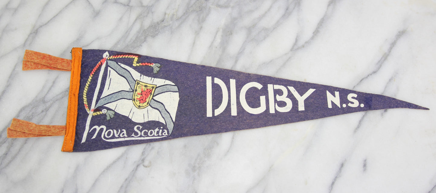 Digby, Nova Scotia, Canada Souvenir Pennant - 22"