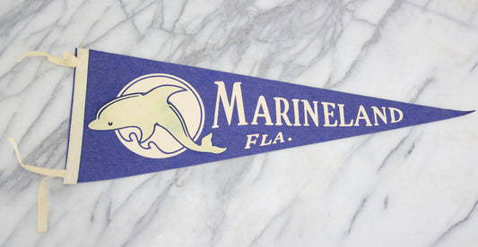 Marineland, Florida Souvenir Pennant - 26.5"