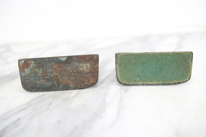 Cast Iron Ship Bookends, Pair