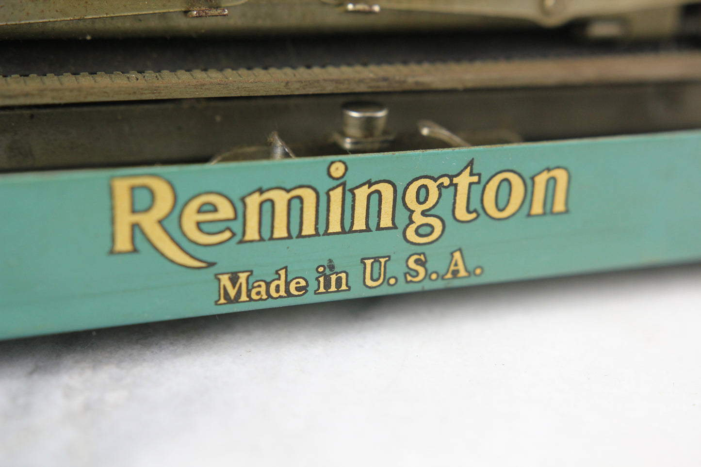 Remington Portable #3 (Blue and Teal), Made in USA, 1929