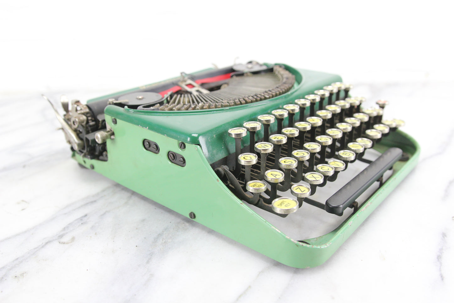 Remington Portable #2 (Green and Seafoam), Made in USA, 1928