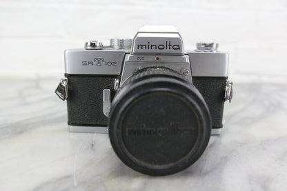 Minolta SRT-102 35mm SLR Camera with 50mm f/1.4 Lens