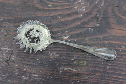 Hayden Wheeler Sterling Silver Cucumber Spoon with Dragon