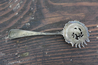 Hayden Wheeler Sterling Silver Cucumber Spoon with Dragon