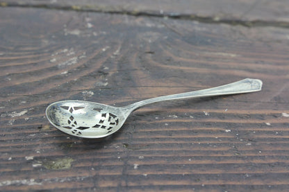 Watson Company Sterling Silver Olive Server Spoon