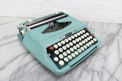 Smith Corona Zephyr Portable Typewriter With Case, Made in England, 1960s