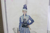 Fashion Print of Woman with Dog for Woman's Home Companion, 1915 - 12.5 x 16.5"