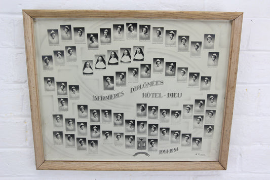 Nursing Graduates at Hôtel-Dieu, Paris, France Photo Print, 1951-1954 - 15 x 12"