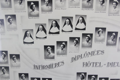 Nursing Graduates at Hôtel-Dieu, Paris, France Photo Print, 1951-1954 - 15 x 12"