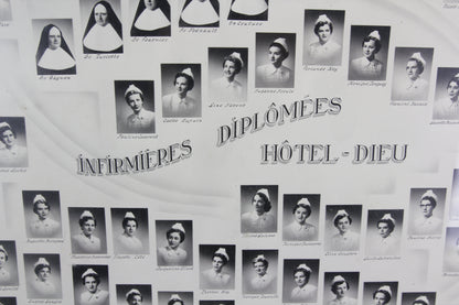 Nursing Graduates at Hôtel-Dieu, Paris, France Photo Print, 1951-1954 - 15 x 12"