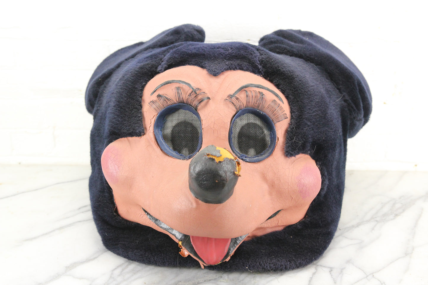 Vintage Mickey Mouse Minnie Mouse Disney Parade Mask