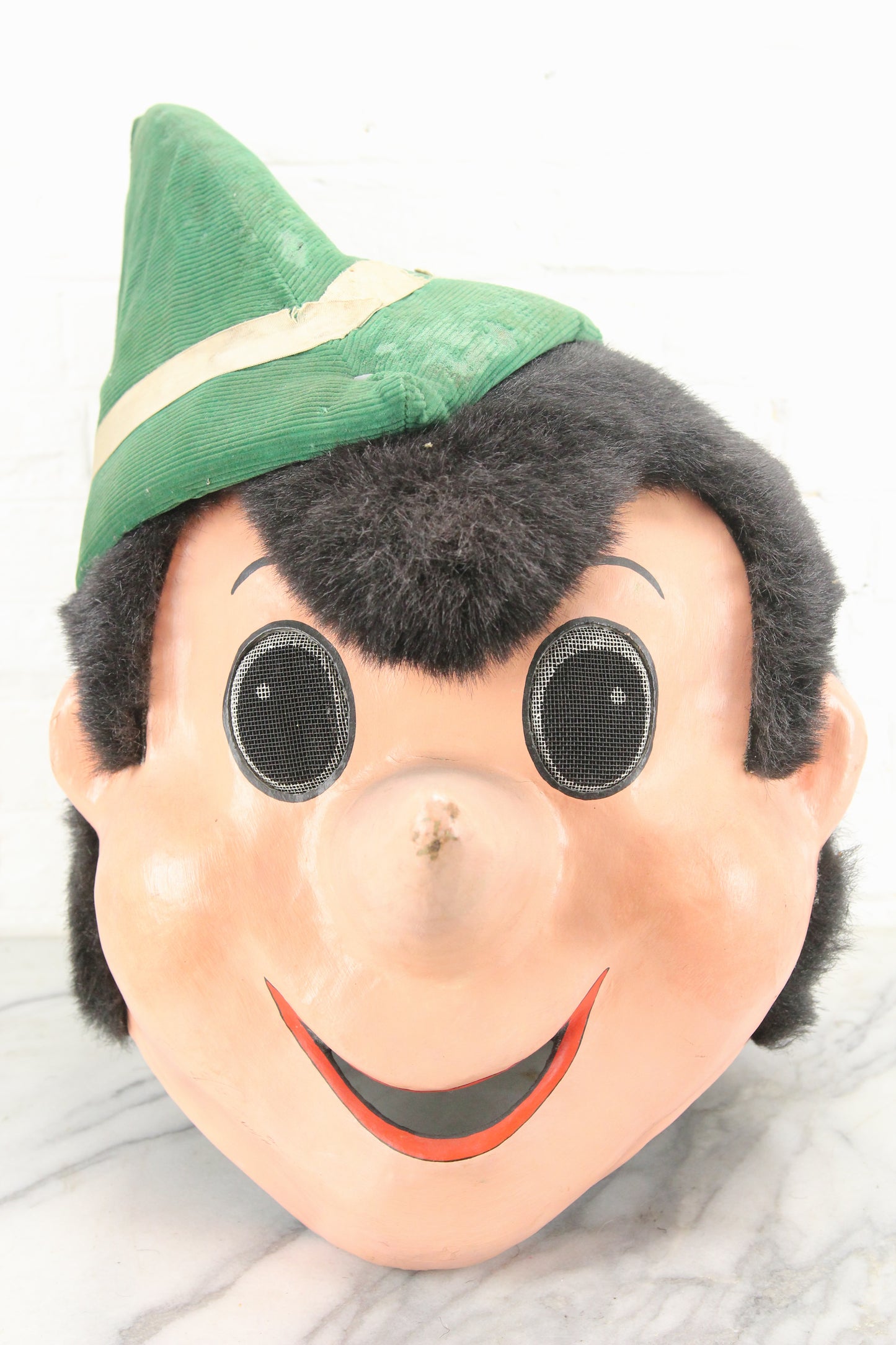 Vintage Pinocchio High Quality Parade Mask