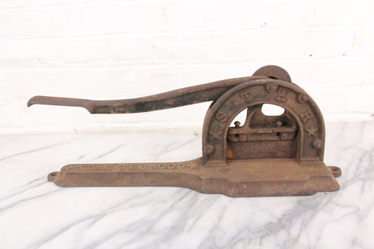 Cast Iron Antique Star Tobacco Cutter