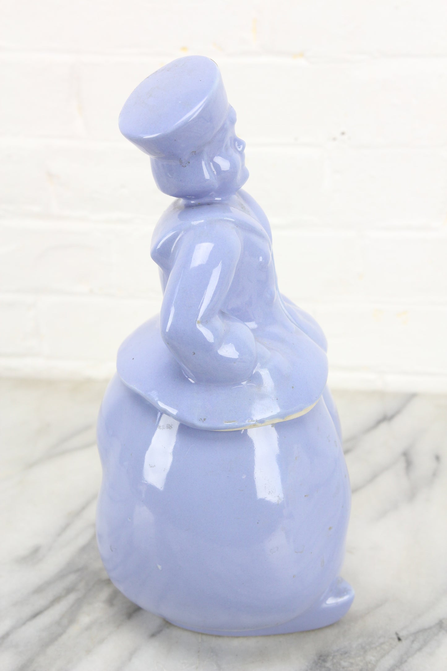 Blue Dutch Character Ceramic Cookie Jar