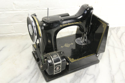 Model 221 Featherweight Sewing Machine by The Singer Manufacturing Co., 1933