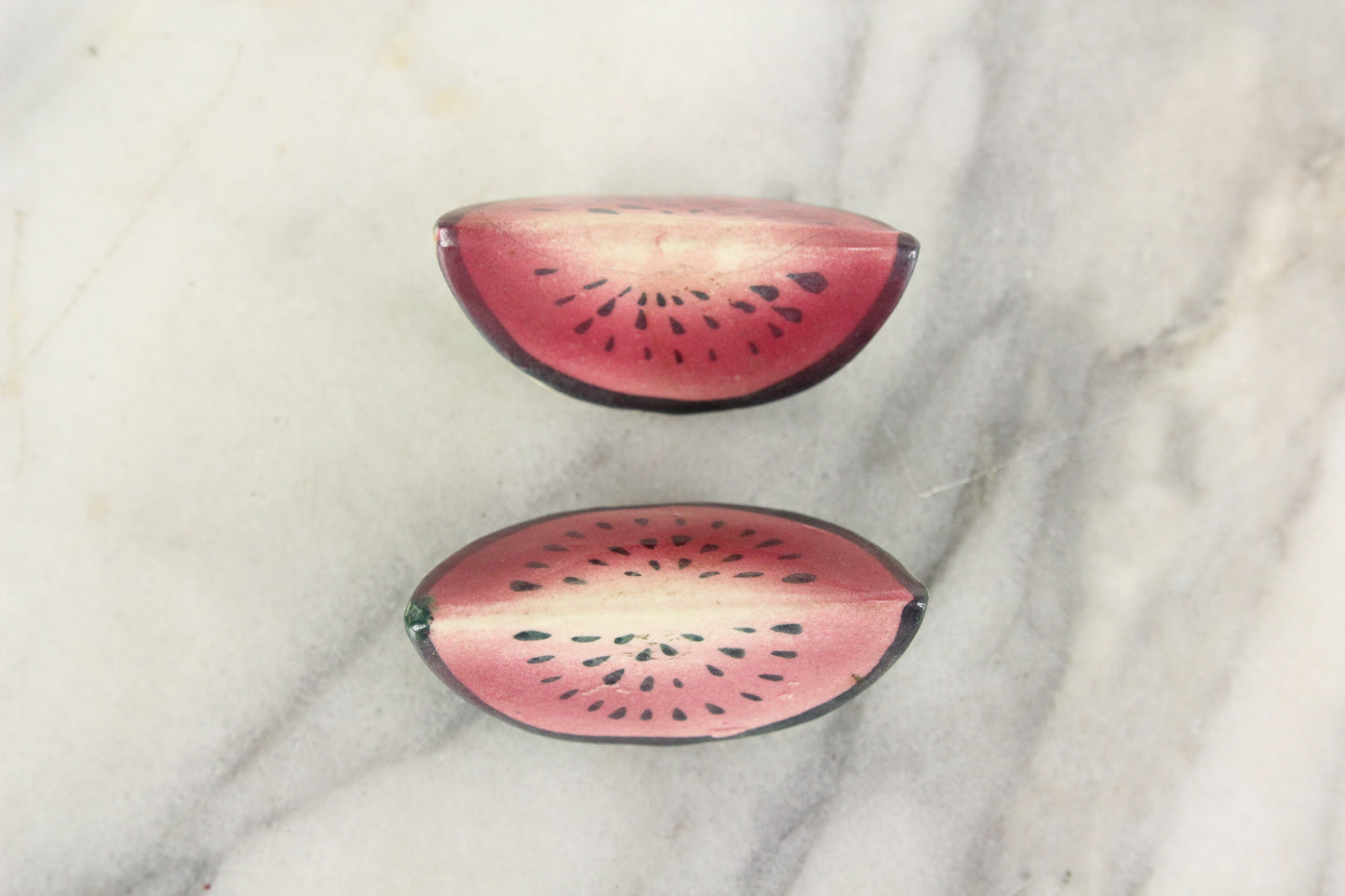 Watermelons Porcelain Salt and Pepper Shakers