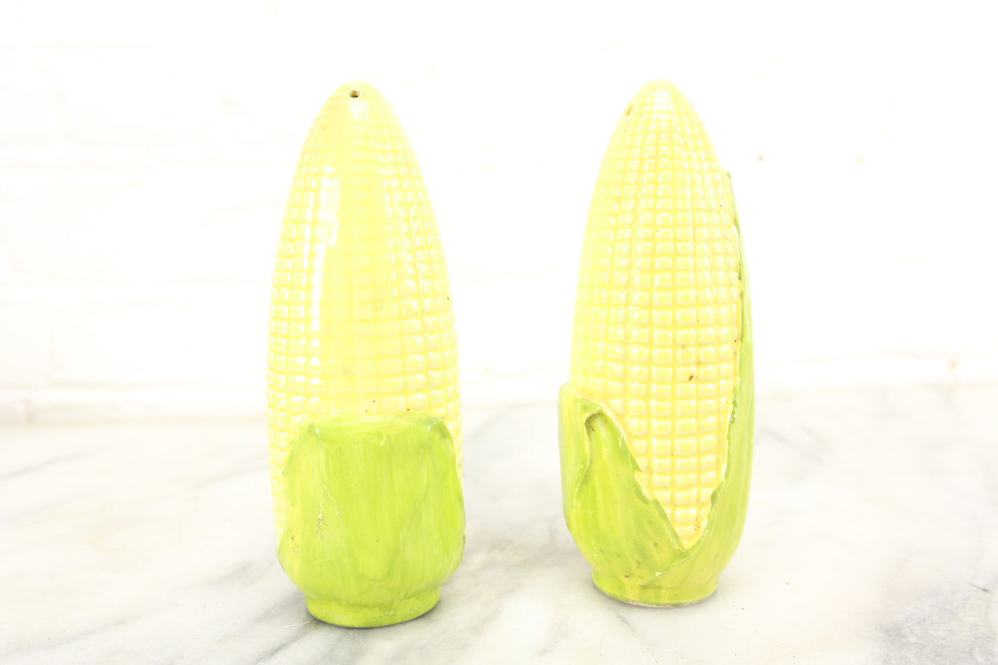 Ears of Corn Porcelain Salt and Pepper Shakers