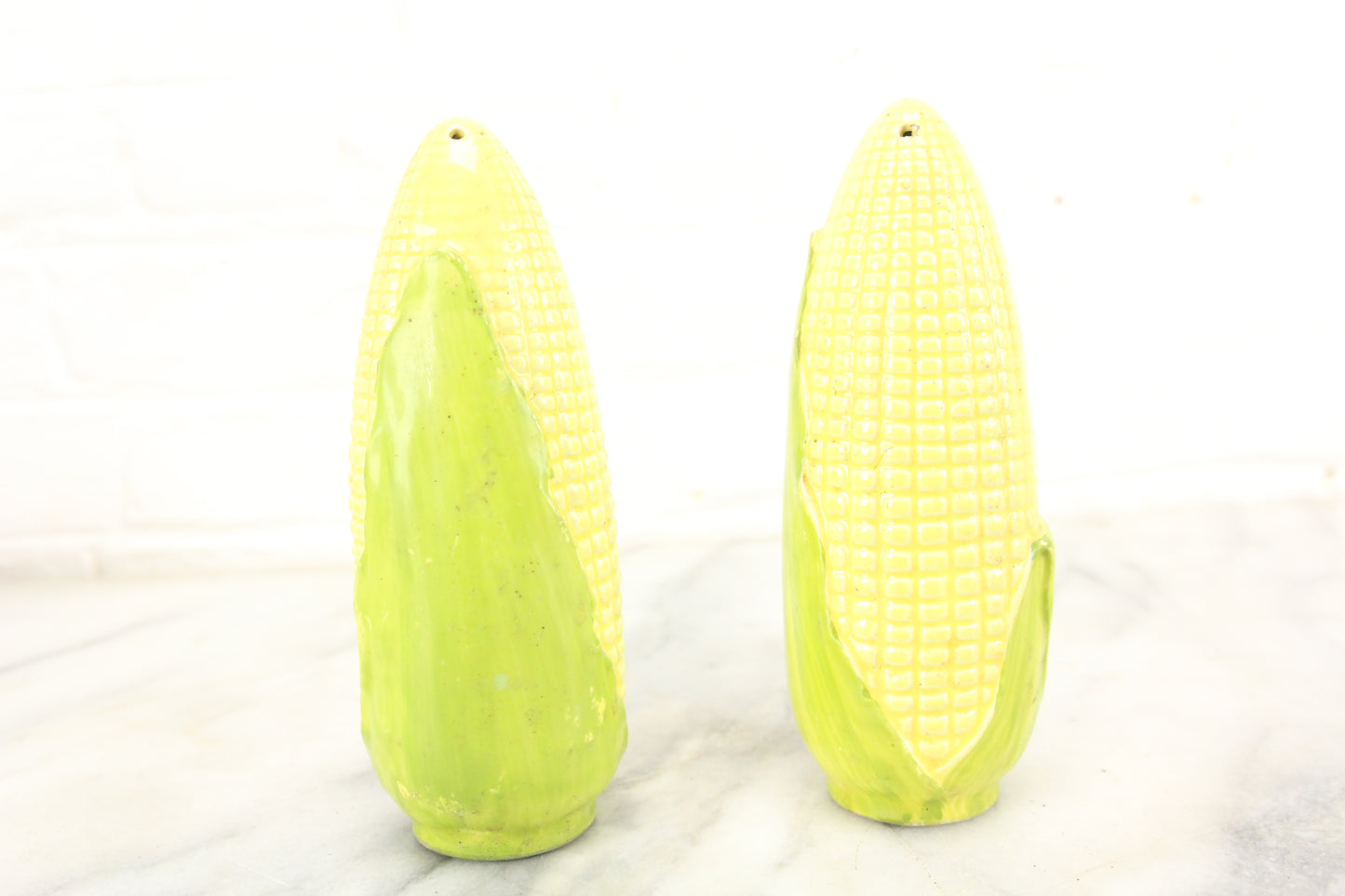 Ears of Corn Porcelain Salt and Pepper Shakers