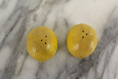 Lemons Chalkware Salt and Pepper Shakers