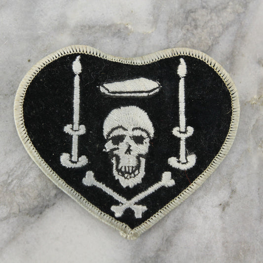 Knight of Death French WWI Pilot Charles Nungesser Personal Insignia Patch