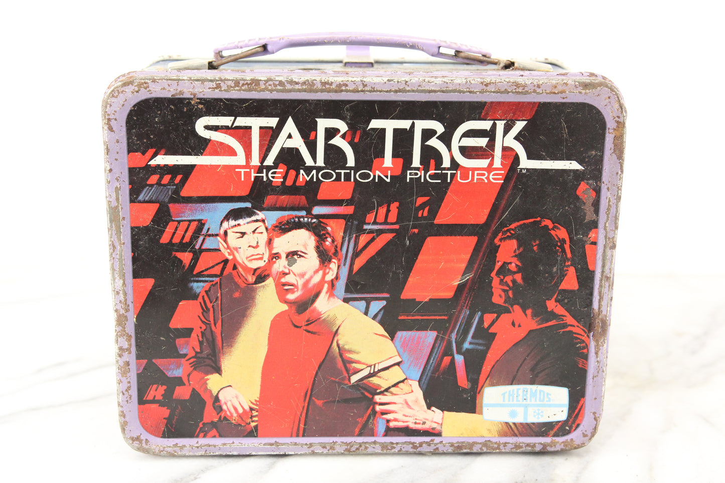 Star Trek The Motion Picture Thermos Brand Metal Lunch Box, 1979