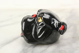 Black Bulldog Head Smoker Ashtray, Made in Japan
