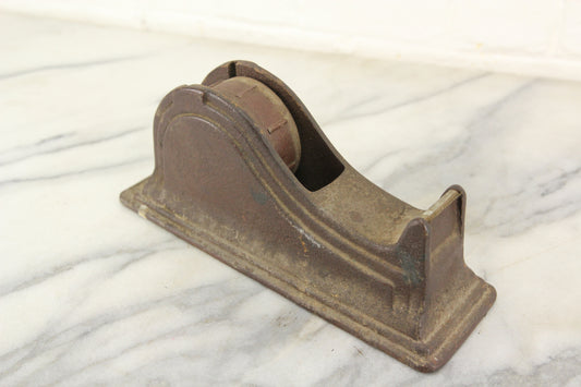 Cast Iron Texcel Tape Dispenser with Core