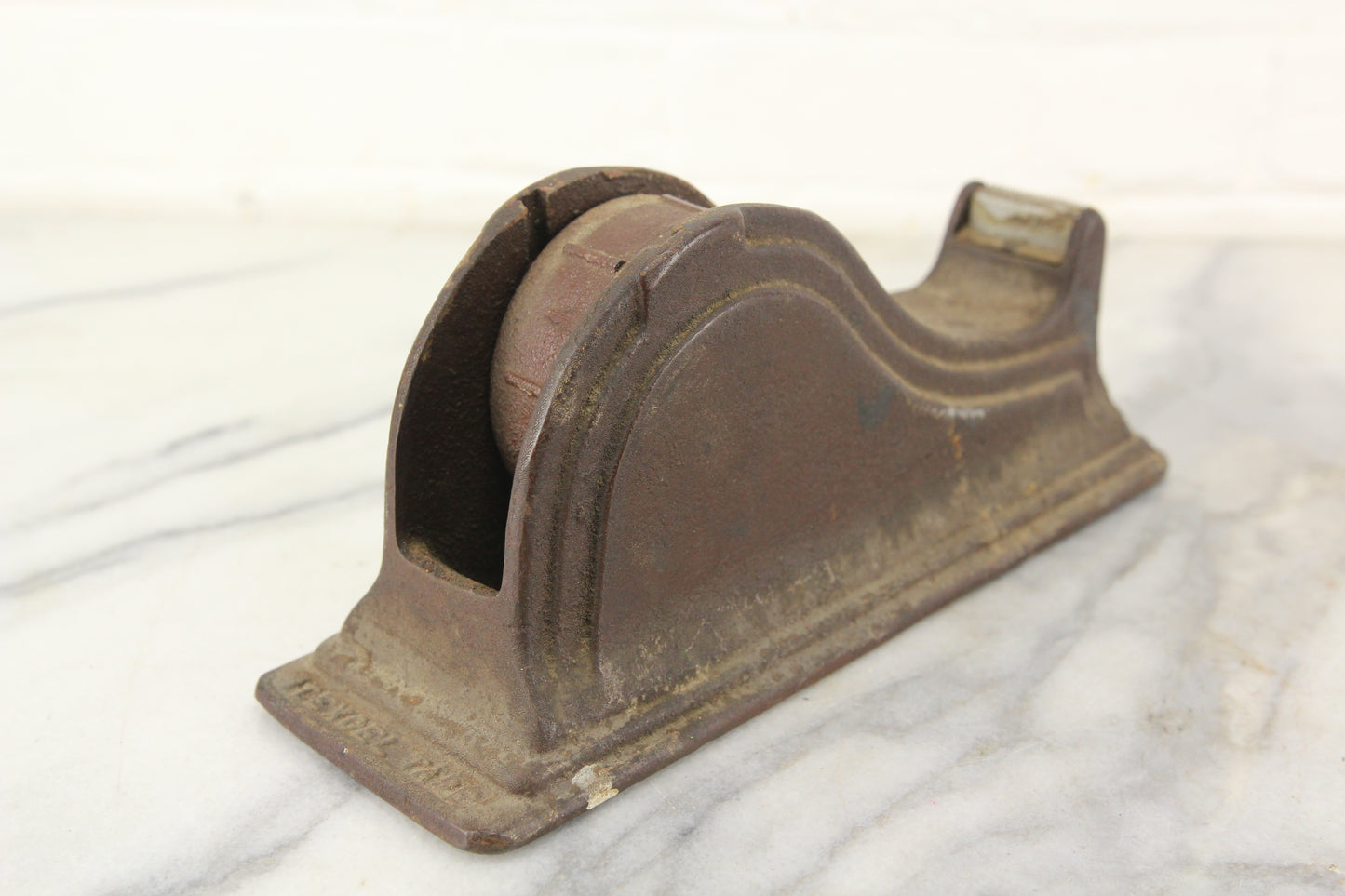 Cast Iron Texcel Tape Dispenser with Core