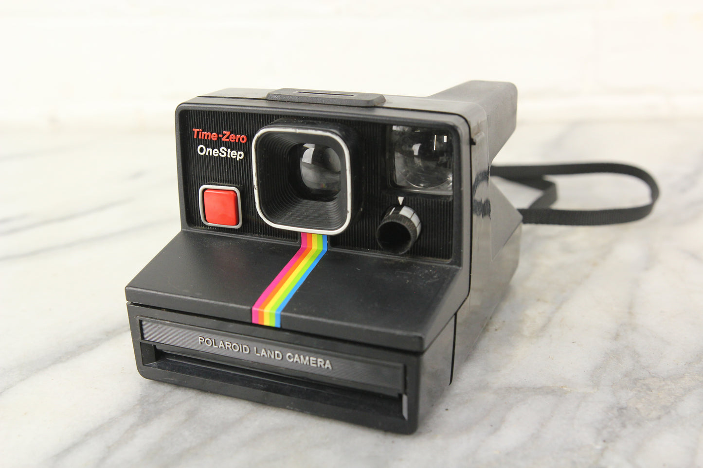 Polaroid Time-Zero OneStep Land Camera Instant Film Camera (Black) Serial #CNJ203AG