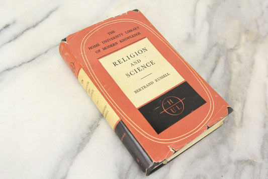 Religion and Science by Bertrand Russell, 1956 Printing