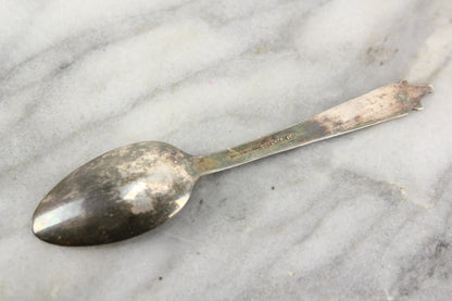 Meridan Silver Plate Co. Masonic Free Masonry Silver Plate Spoon