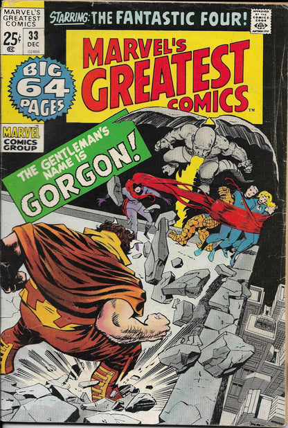 Marvel's Greatest Comics No. 23, Starring the Fantastic Four, December 1971