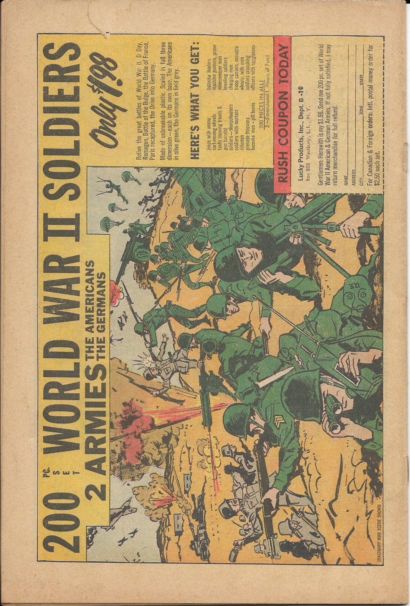 Jigsaw, Vol. 1, No. 1, Funday Funnies, Inc., September 1966, MISSING COVER