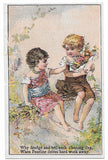 James Pyle's Pearline Antique Trade Card - 2.75" x 4.25"