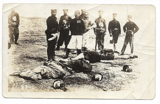 Chinese Execution Photo #2 - Prisoners Beheaded