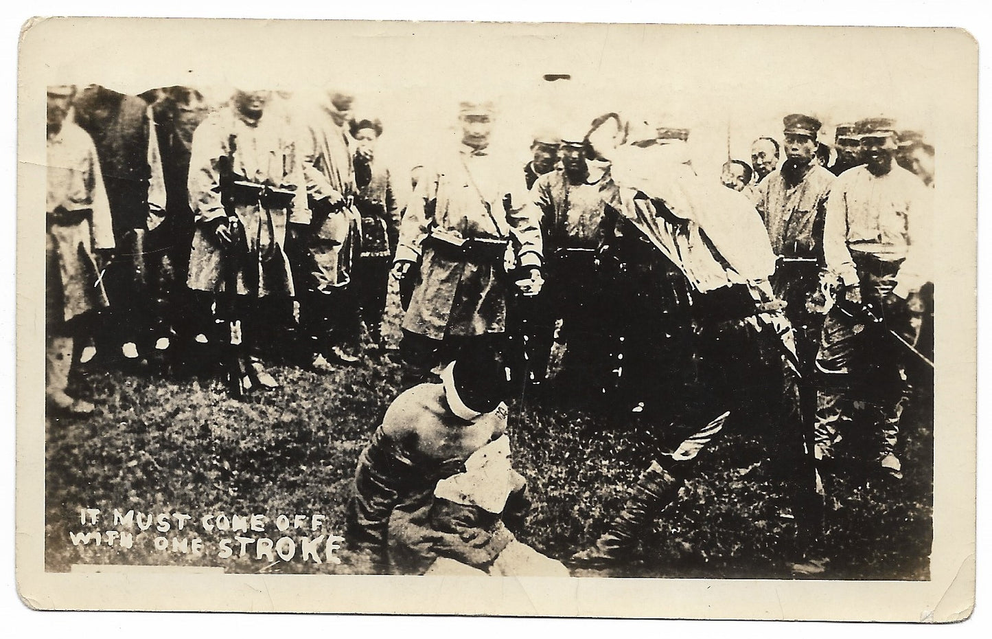 Chinese Execution Photo #3 - Prisoner About to Be Beheaded