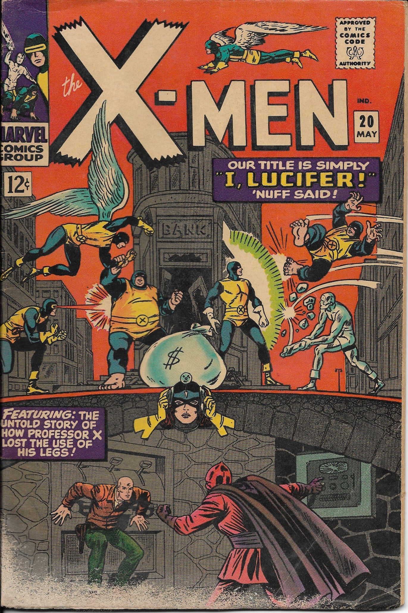The X-Men No. 20, "I, Lucifer!," Marvel Comics, May 1966
