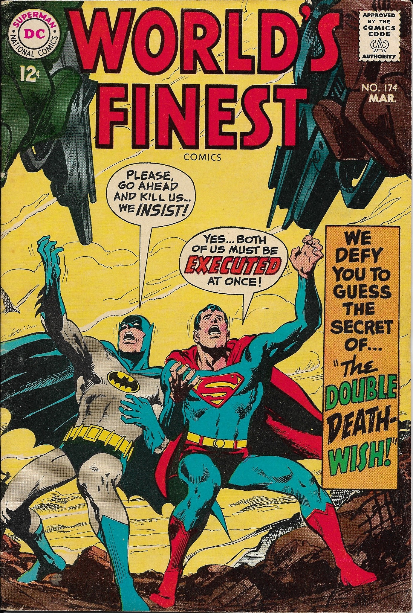 World's Finest No. 174, Featuring Batman & Superman, DC Comics, March 1968