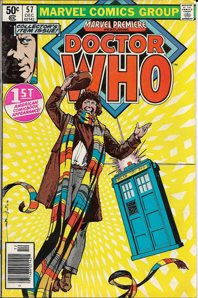 Marvel Premiere No. 57, Doctor Who 1st American Comic Appearance, Marvel Comics, 1980