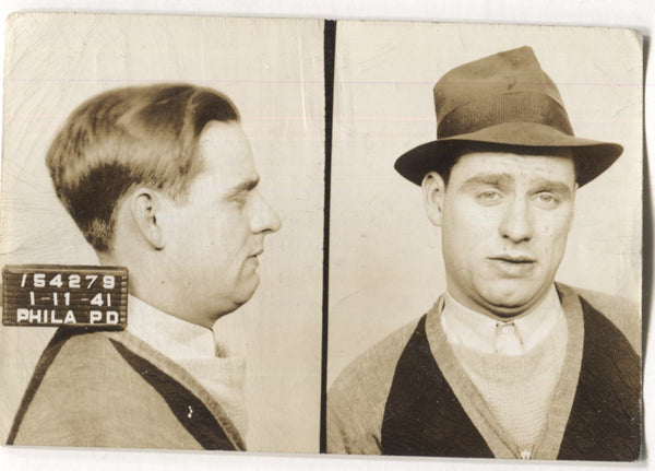 John Hollawell Mugshot - Arrested on 1/11/1941 for Larceny