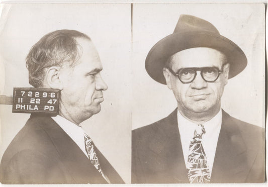 Frank Brody Mugshot - Arrested on 11/22/1947 for Running a Gambling House