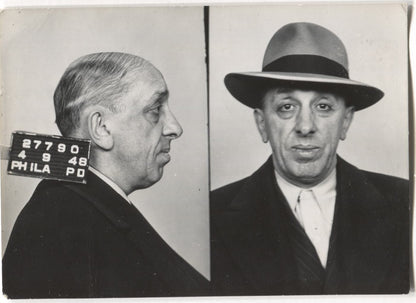 Thomas Anthony Mugshot - Arrested on 4/9/1948 for Being a Common Gambler