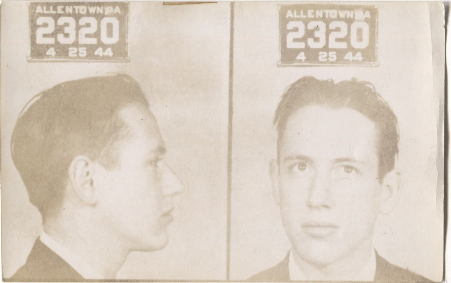William "Chicken" Roth Mugshot - Arrested on 4/25/1944 for Bookmaking