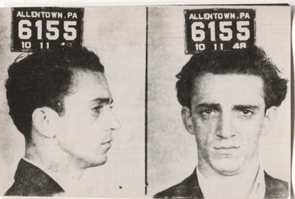 Carman Anthony Tarquine Mugshot - Arrested on 10/11/1948 for Gambling