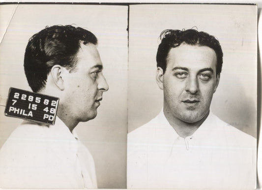 Henry A. Cohen Mugshot - Arrested on 7/15/1948 for Poolselling