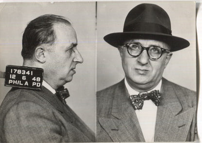 Maurice Highbloom Mugshot - Arrested on 12/6/1948 for Poolselling