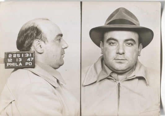 Harry DelGuidice Mugshot - Arrested on 12/13/1947 for Poolselling