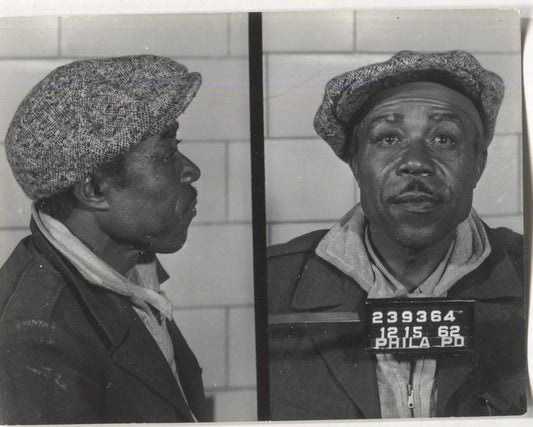 Harrison Christy Mugshot - Arrested on 12/15/1962 for Illegal Lottery