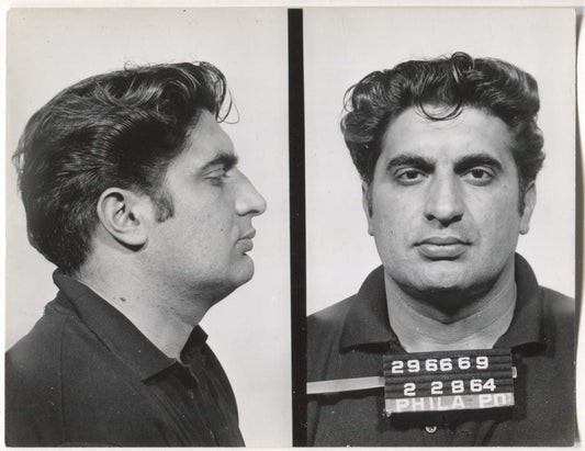 Thomas DiRito Jr. Mugshot - Arrested on 2/28/1964 for Being a Proprietor of a Horse Racing Establishment